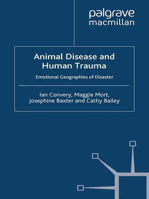 cover image of Animal Disease and Human Trauma